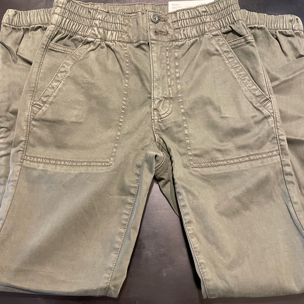 Olive Green Cargo Pants